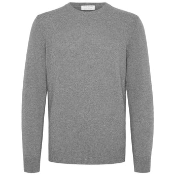 Rundhals genser - Grå