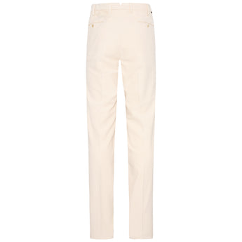 Bomullsbukse - Kremhvit