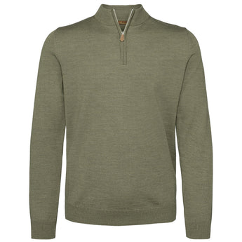 Half zip - 1355 438 - Grønn