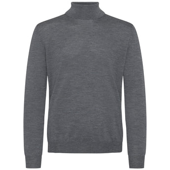 Høyhalset genser - 1355 370 - Grå