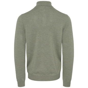 Half zip - Lys grønn