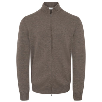 Full zip - Brun